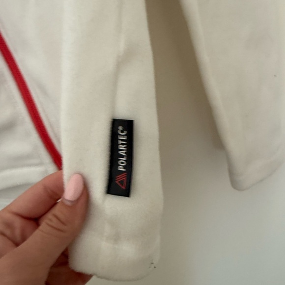 Helly Hansen White Sweater with Red Accents - Picture 3 of 9